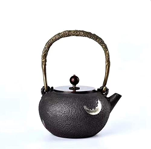 Tetera de hierro fundido, tetera japonesa, tetera moderna de hierro fundido