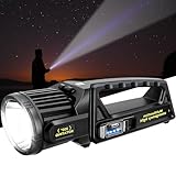 LETOUR LED Handscheinwerfer, Taschenlampe 450000LM Ultra-Long Standby...