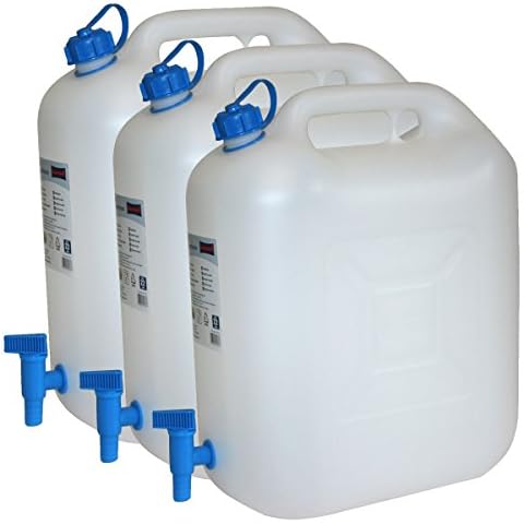 Hergestellt für BAUPROFI 3X Wasserkanister ECO 20 Liter Cover
