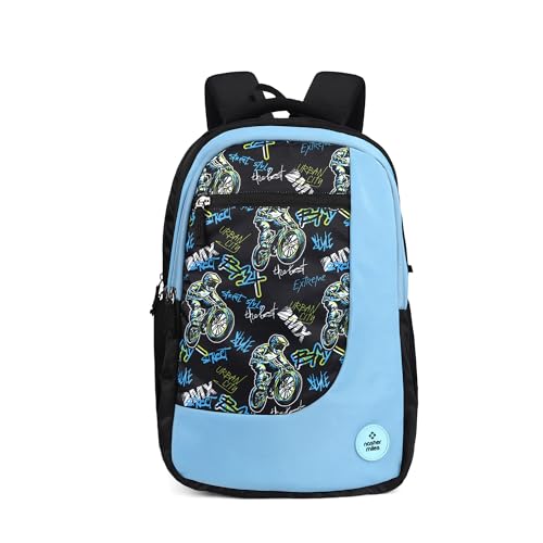 Image of Nasher Miles Polyester Backpack | Ideal for Preschool, Kindergarten, College, School, Office& Travel | Toddler, Girls, Boys, Men, Women