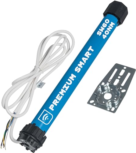 Homepilot - Motore Per Tapparelle Premium Smart M40 | Motore Intelligente Wireless (40 Nm, Sw60) Per Tapparelle, Con Innovativo Rilevamento Degli Osta