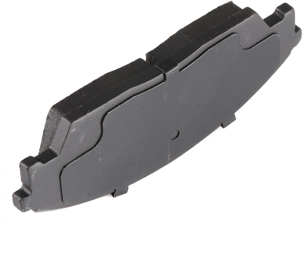 SCITOO D373 Front Semi-Metal Brake Pads Sets - Fit For Honda Civic 1988-1991, CRX 1990-1991, Prelude 1988-1990