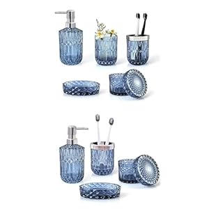 Crystal Glass Bathroom Accessories ...