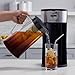 West Bend Iced Coffee Maker or Iced Tea Maker Includes an Infusion Tube to Customize the Flavor with Permanent Filter, Features Auto Shut-Off, 2.75-Quart, Black