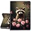 Raccoons in the Sea of Flowers