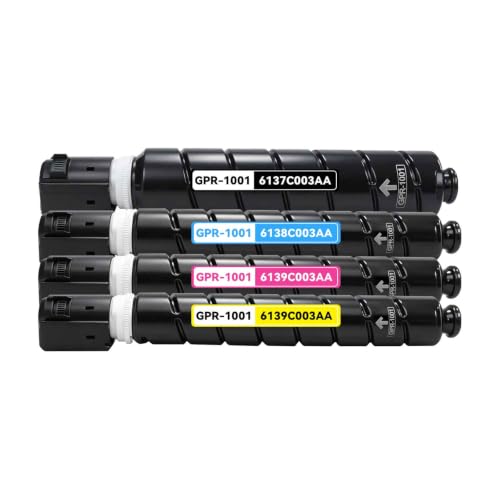 PinePro GPR1001 Toner Cartridge Replacement for Canon GPR-1001, High Yield 63000 Pages for imageFORCE C5170, C5160, C5150, C5140, 4 Pack — view 2
