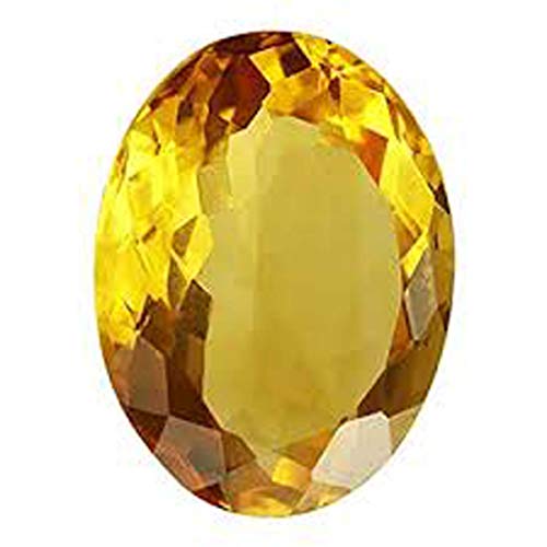 Citrine naturelle Sunela 2,96 carats de qualité gemme avec certificat d'authenticité
