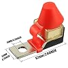 100 AMP MRBF Terminal Block Fuse Holder Single Stud 5/16 (M8) Compact Rated Battery Fuse 100A