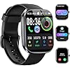 uaue IA Reloj Inteligente Mujer Hombre, IA Interactiva Smartwatch con Llamadas Bluetooth, 1.91'' HD Smart Watch 110+ Modos Deportivo con ChatGPT Salud IA, IP68 Monitor Cardíaco/Sueño Pulsera Actividad