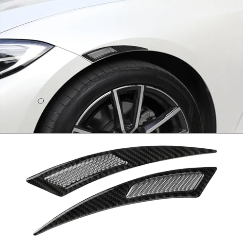 Blueshyhall 2Pcs Universal Car Wheel Eyebrow Self Adhesive Fender Flare Protector Anti-Collision Rubber Strips Side Bumper Protection Guard (White)