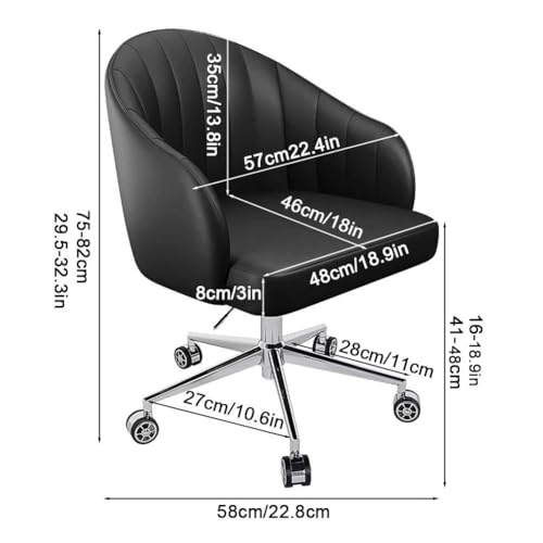 Chaise de maquillage réglable pour éviter le mal de dos devant le miroir de chambre - 3