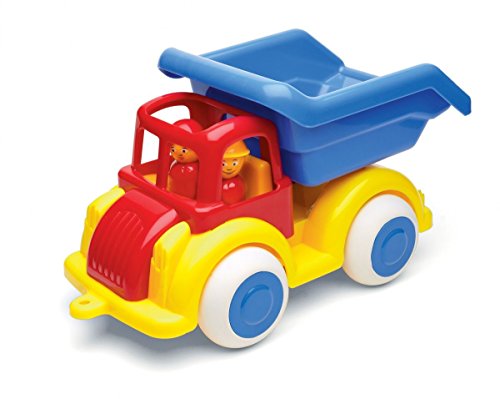 Camion benne avec benne basculante et roues silencieuses Viking Toys 25 cm