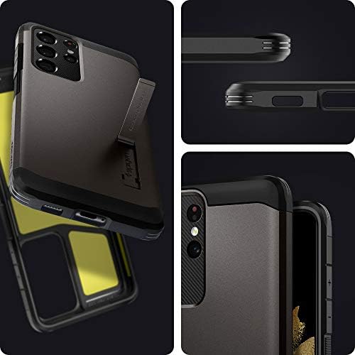 Spigen Tough Armor Case Compatible with Samsung Galaxy S21 Ultra - Gunmetal
