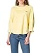 TOM TAILOR Denim Damen Sweatshirt mit Bio-Baumwolle 1023952, 22234 - Honey Popcorn, L