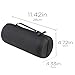 co2CREA Hard Travel Case Replacement for JBL Pulse 4 Waterproof Portable Bluetooth Speaker (Black Case)