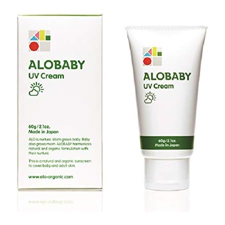 Amazon Co Jp アウトレット 旧品 アロベビー Uvクリーム 日焼け止め 60g 1本 新生児 赤ちゃん 無添加 オーガニック 紫外線吸収剤不使用 ビューティー