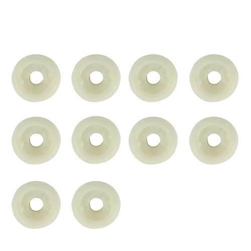 JINGERL Pompe à Huile 2 Dents engrenage à vis sans Fin for pièce de Rechange de tronçonneuse Chinoise 3800 38CC (Color : 10pcs) Cover
