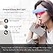 Red Light Therapy Glasses 670nm - Supports Eye Comfort & Visual Wellness, Wearable Red Light Therapy Glasses - UV-Free LED Light, Helps Relieve Eye Fatigue (Red Light)