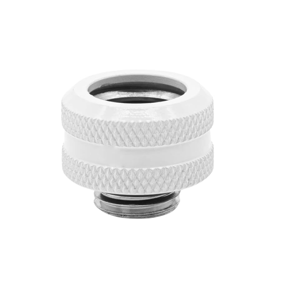 Dracaena 6個パック G1/4インチスレッドから14mm ODハードチューブ圧縮継手 シーリングリング付き コンピューターの