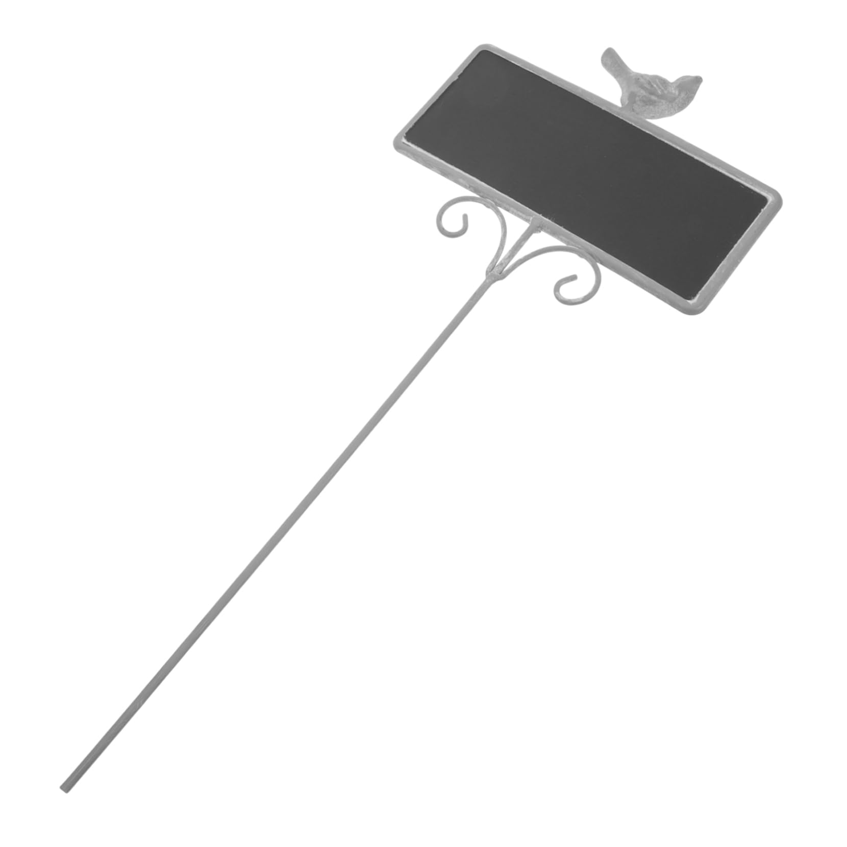 HEMOTON Metal Garden Plant Labels Reusable Chalkboard Tags for Potted Plants Decorative Signage for Gardening Enthusiasts Easy to Insert and Wipe Clean for Landscaping