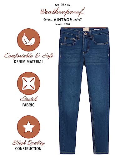 Weatherproof Vintage Boy's Denim Jeans - Straight Skinny Fit Pants - Ultra Stretch Casual Pants for Boys2