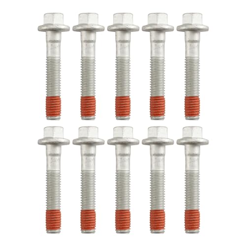 Image of KAX Head Bolt Set Compatible with Chevy Silverado 1500 2500 3500 HD Classic Tahoe Suburban Avalanche Corvette Express, GMC Sierra Yukon XL 1500, Cadillac Escalade 6.0L 5.3L 4.8L, OE# ES72220