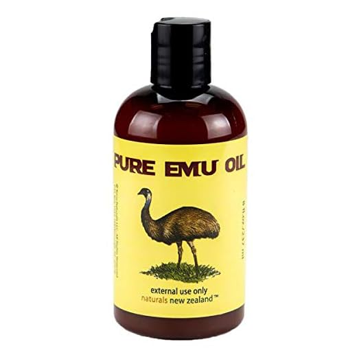 Emu Oil Pure Premium Golden 8 Ounces
