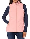 Amazon Essentials Women's Mid-Weight Puffer Vest, Pink, Medium