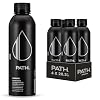 PATH Alkaline Bottled Water - 9.5 pH-Balanced Purified Water with Electrolytes in Aluminum Bottle - BPA-Free, Reusable, Infinitely Recyclable - Pure, Crisp, Refreshing Taste 20.3 fl oz (Pack of 4)