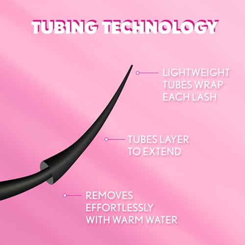 Image of COVERGIRL Eye Enhancer Wrap Tubing Mascara, 30-Hour Wear, Visible Length, Tapered Wand, Effortless Removal, Vegan Formula - 800 Max Motion Black (Intense Black)