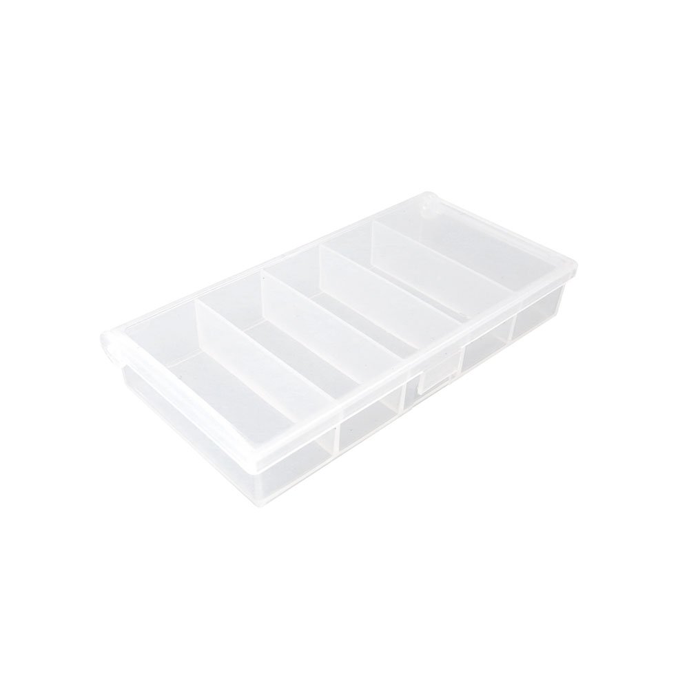 BOX034 Clear Beads Tackle Box Fishing Lure Jewelry Nail Art Small Parts Display Plastic transparent Case Storage Organizer Containers kisten boxen boite