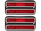 Marketplace Auto Parts Rear Side Marker Light Set of 2 - Compatible with 1968-1972 Chevy C10 Pickup