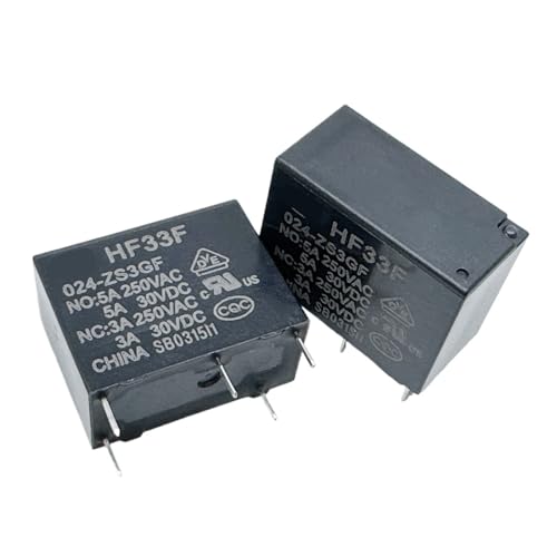 Relais HF33F 012-ZS3 12VDC interrupteur 5A pour commutation stable de circuit - 6