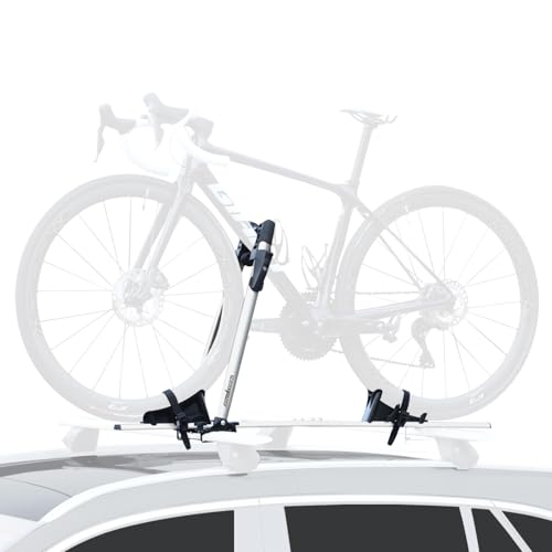 Bike Roof Rack Mount, Foldable Upright Bicycle Carrier for Car/SUV,
