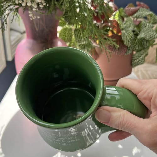 Taza de cerámica verde 16 oz Abbey Gift Tis a Blessing to Be Irish miniatura 4