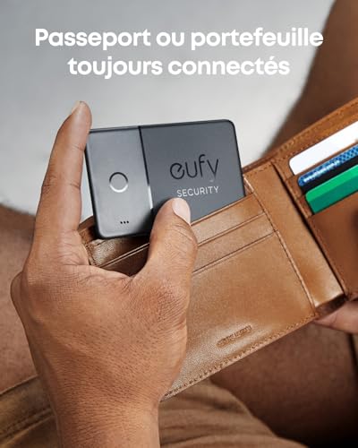 Carte SmartTrack eufy Security lot de 1 compatible Apple Find My iOS uniquement recherche de téléphone étanchéité jusqu'à d'autonomie épaisseur 2 4 mm Android non pris en charge - vue 5