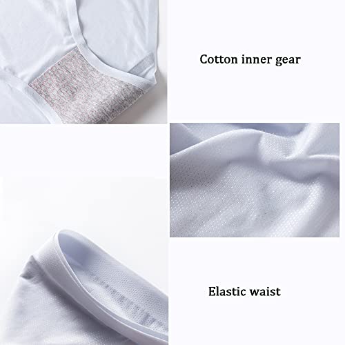 Culotte de bikini haute transparente en maille fine premium WENJUN - 7