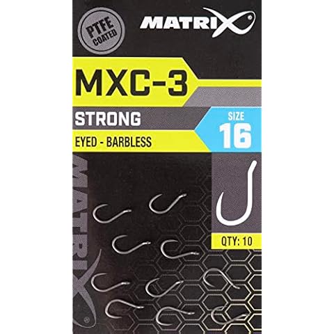 Matrix MXC-3 Barbless Super Sharp Fishing Hooks Cover
