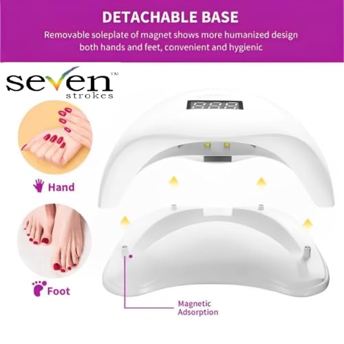 SEVEN STROKES Professional Intelligent SUN U V 48w 24 LEDs Automatic Sensor LED UV Nail Dryer Nail Curing Nail Art Lamp Manicure Pedicure Tool - Image 5