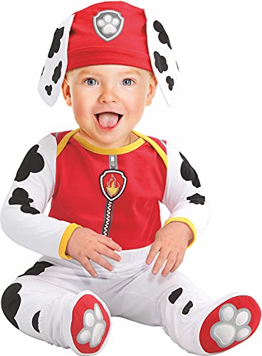 Rubies II Boy's Paw Patrol Marshall Fancy Dress Costume, As Shown, Toddler Toddler