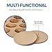 Napoleon Personal Sized Pizza Baking Stone Set - BBQ Grill Accessories, Two 10-inch Personal Pizza Baking Stones, Stone Oven Pizza, Pizzeria Results, Easy To Use, Use In BBQ Grill or Oven