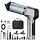 Micisty Handstaubsauger Akku 4-in-1,Auto Staubsauger Stark,25000PA 3-Gang 220000 U/min Handstaubsauger Kabellos,Elektrische Staubgebläse Druckluft für Auto Küche,PC,Sofa,Büro,Haus& Tierhaar Reinigung