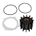 BIG AUTOPARTS Water Pump Impeller Raw Sea Impeller Repair Kit for for Johnson 09-812B-1 Yanmar 119773-42600 Sierra 18-3306 Indmar S685007