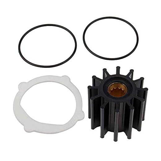 Boat Water Pump Impeller Repair Kit for Johnson Yanmar Sierra Indmar Compatible 09-812B-1 119773-42600 18-3306 S685007