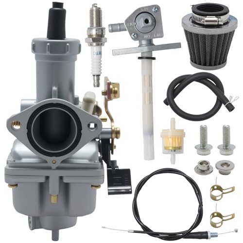 Anxingo PZ27 Carburetor, Replacement for Honda Sportrax TRX250EX 2001-2005 4-Stroke 125cc 150cc 200cc 250cc ATVs, Replaces ATC200M, ATC200E, TRX200SX