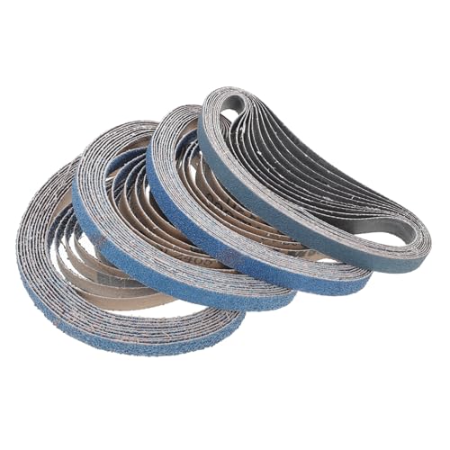 jojofuny 40pièces Bandes Abrasives Pour Ponçage Métal Bois Nettoyage Soudures