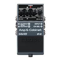 Premium amp emulator and cabinet IR loader in a BOSS compact pedal Exceptional audio quality with 32-bit floating-point processing and 96 kHz sampling rate Eleven different amp types and high-quality cab IRs from Celestion Digital Simple user interfa...