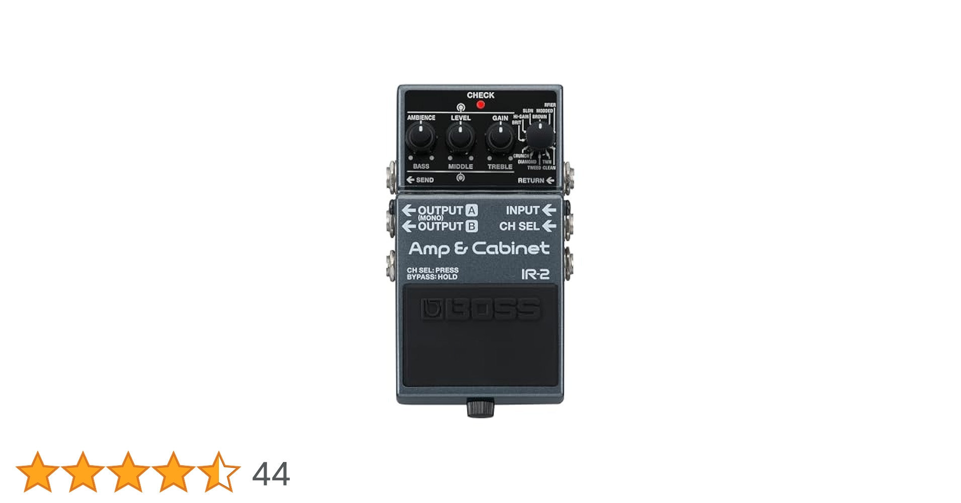 Amazon | BOSS/IR-2 Amp & Cabinet アンプシミュレーター
