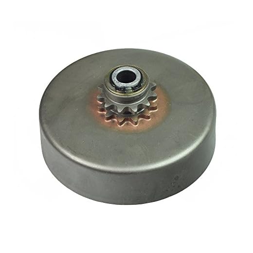 AlveyTech 12 Tooth Heavy Duty Clutch Assembly with 1" Bore & #35 Chain Sprocket for Go-Karts & Mini Bikes