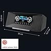 MEDION P85289 Internetradio mit DAB+ (WLAN, UKW, Spotify Connect, Amazon Music, DLNA, USB, Kopfhörer-Anschluss, AUX, LAN, Sleep Timer) schwarz #1